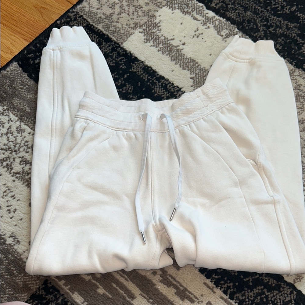 Lululemon Athletica Cream Joggers